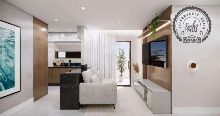 Apartamento com 2 quartos à venda na Rua General Humberto de Souza Mello, Canto do Forte, Praia Grande