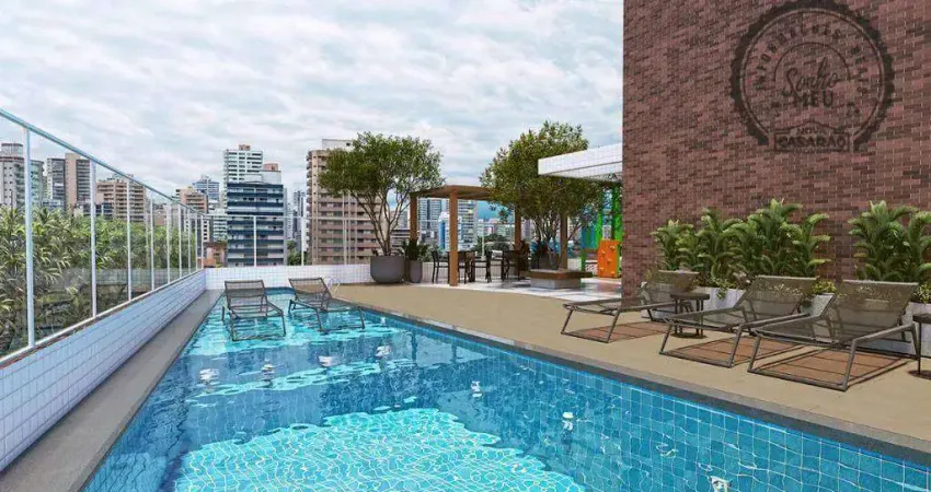 Apartamento com 1 quarto à venda na Rua Alberto Santos Dumont, Guilhermina, Praia Grande