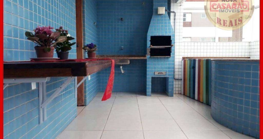Cobertura com 3 dormitórios à venda, 120 m² por R$ 1.500.000,00 - Maracanã - Praia Grande/SP
