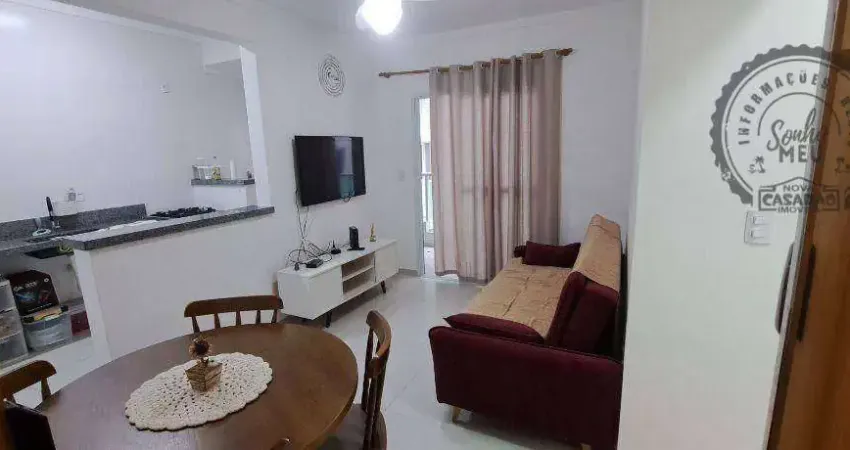 Apartamento com 1 quarto à venda na Rua Rui Barbosa, Canto do Forte, Praia Grande