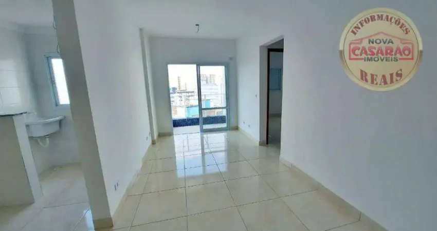 Apartamento com 2 dormitórios à venda, 54 m² por R$ 355.000,00 - Mirim - Praia Grande/SP