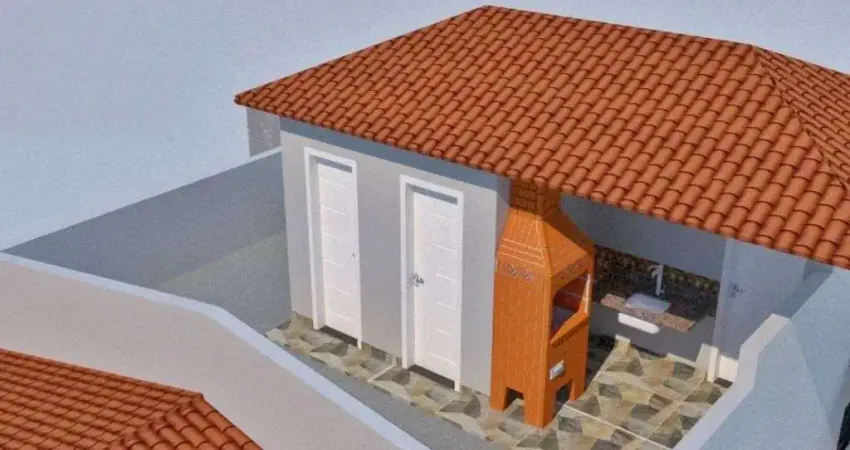 Casa com 2 dormitórios à venda, 94 m² por R$ 380.000,00 - Aviação - Praia Grande/SP
