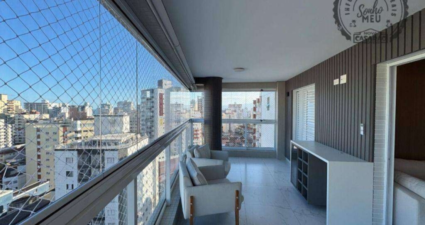 Apartamento com 3 quartos à venda na Rua Ipanema, Guilhermina, Praia Grande