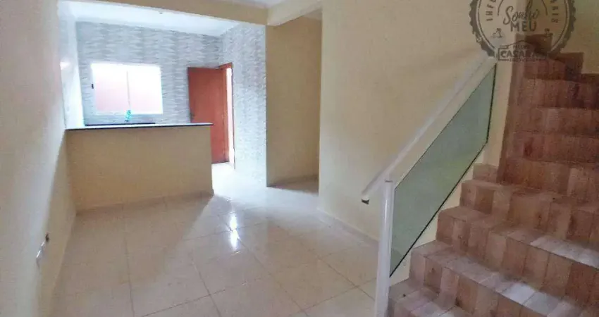 Casa com 2 dormitórios à venda, 60 m² por R$ 295.000,00 - Tude Bastos - Praia Grande/SP