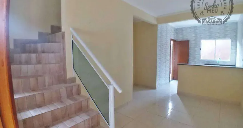 Casa com 2 dormitórios à venda, 65 m² por R$ 295.000,00 - Tude Bastos - Praia Grande/SP