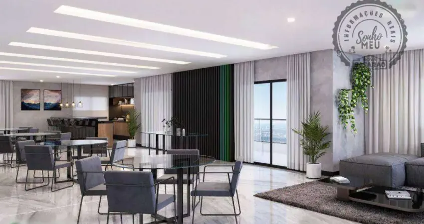 Apartamento com 2 dormitórios à venda, 82 m² por R$ 606.906,82 - Boqueirão - Praia Grande/SP
