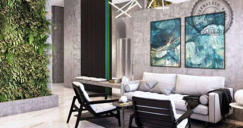 Apartamento com 2 dormitórios à venda, 82 m² por R$ 606.906,82 - Boqueirão - Praia Grande/SP