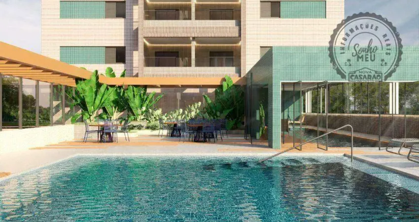 Apartamento com 3 dormitórios à venda, 191 m² por R$ 1.300.000,00 - Canto do Forte - Praia Grande/SP