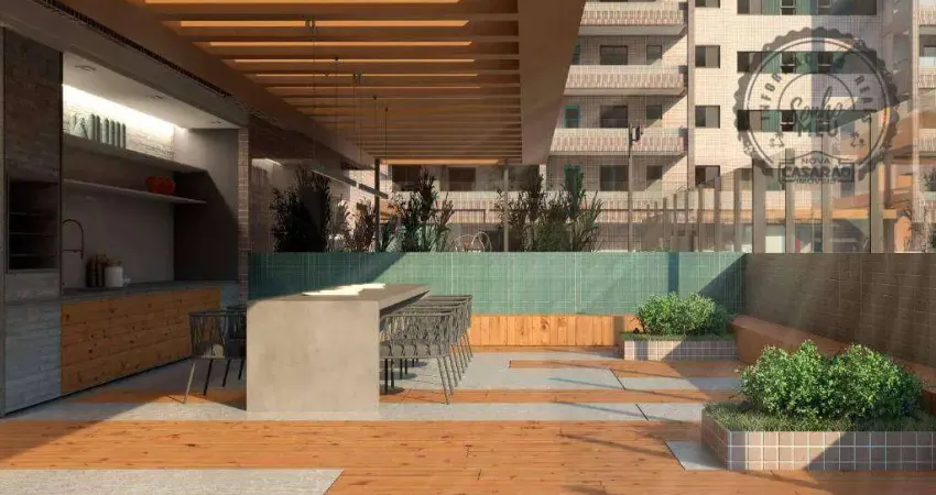 Apartamento com 2 quartos à venda na Avenida Costa Machado, Canto do Forte, Praia Grande