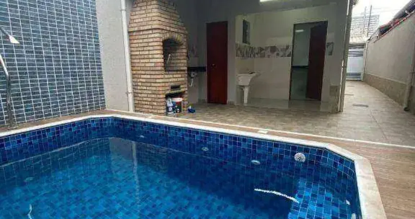 Casa com 3 quartos à venda na Avenida Guido Mangioca, Balneário Maracanã, Praia Grande