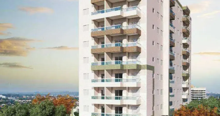Apartamento com 2 dormitórios à venda, 57 m² por R$ 340.000,00 - Mirim - Praia Grande/SP