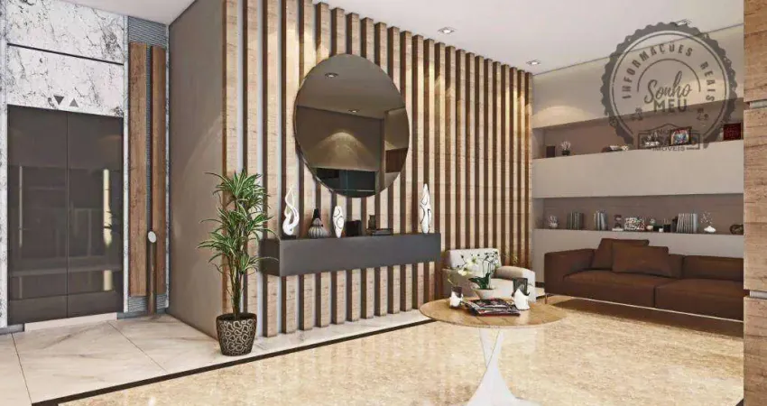 Apartamento com 2 dormitórios à venda, 80 m² por R$ 780.458,00 - Jardim Imperador - Praia Grande/SP