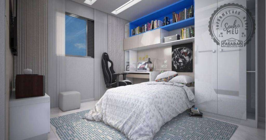 Apartamento com 3 dormitórios à venda, 129 m² por R$ 1.360.000,00 - Canto do Forte - Praia Grande/SP