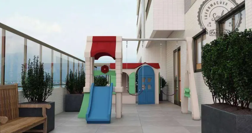 Apartamento com 3 quartos à venda na Rua Alberto Santos Dumont, Guilhermina, Praia Grande