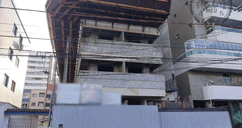 Apartamento com 1 dormitório à venda, 47 m² por R$ 310.000,00 - Canto do Forte - Praia Grande/SP