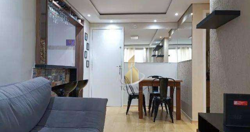 Apartamento com 2 dormitórios, 60 m² - venda por r$ 400.000,00 ou aluguel por r$ 3.454,00/mês - jardim américa - são josé dos campos/sp