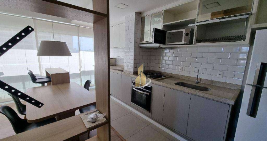 Apartamento com 2 dormitórios para alugar, 50 m² por R$ 5.110,00/mês - Jardim Aquarius - São José dos Campos/SP