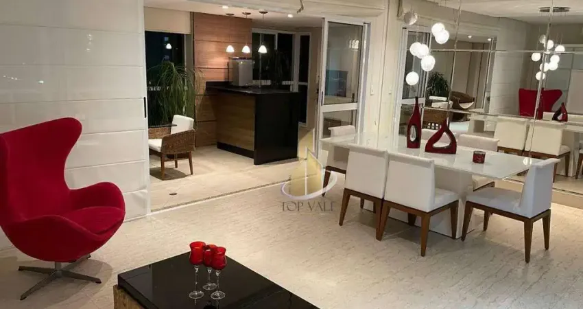 Apartamento, 183 m² - venda por R$ 2.750.000,00 ou aluguel por R$ 13.295,00/mês - Jardim Aquarius - São José dos Campos/SP