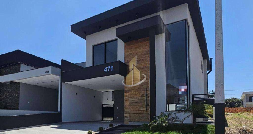 Sobrado com 4 dormitórios à venda, 244 m² por R$ 1.270.000 - Reserva do Vale - Caçapava/SP