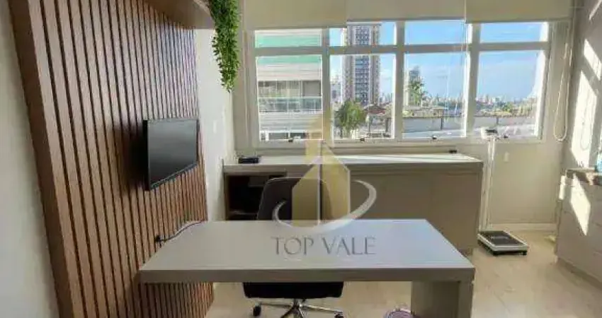 Sala, 31 m² - venda por r$ 380.000,00 ou aluguel por r$ 3.130,00/mês - jardim aquarius - são josé dos campos/sp