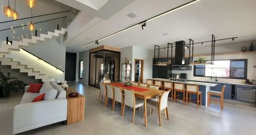 Sobrado com 4 dormitórios à venda, 340 m² por r$ 5.000.000,00 - condomínio loteamento reserva da barra - são josé dos campos/sp