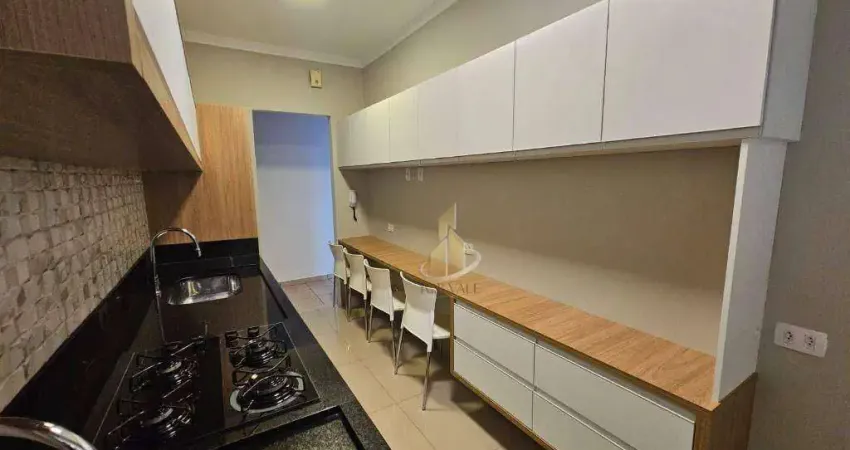 Apartamento com 2 dormitórios, 63 m² - venda por r$ 515.000 ou aluguel por r$ 2.916/mês - jardim alvorada - são josé dos campos/sp