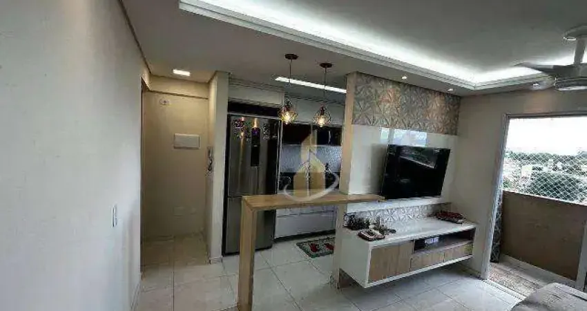 Apartamento com 2 dormitórios para alugar, 60 m² por r$ 3.360/mês - monte castelo - são josé dos campos/sp