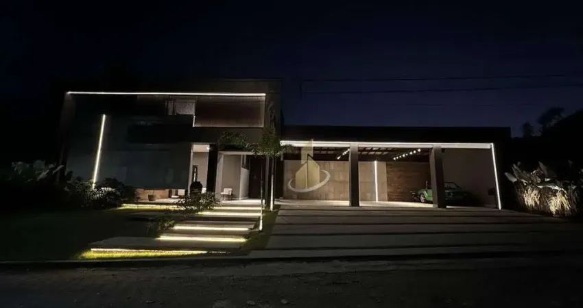 Casa com 6 dormitórios à venda, 500 m² por r$ 4.300.000,00 - park imperial - caraguatatuba/sp