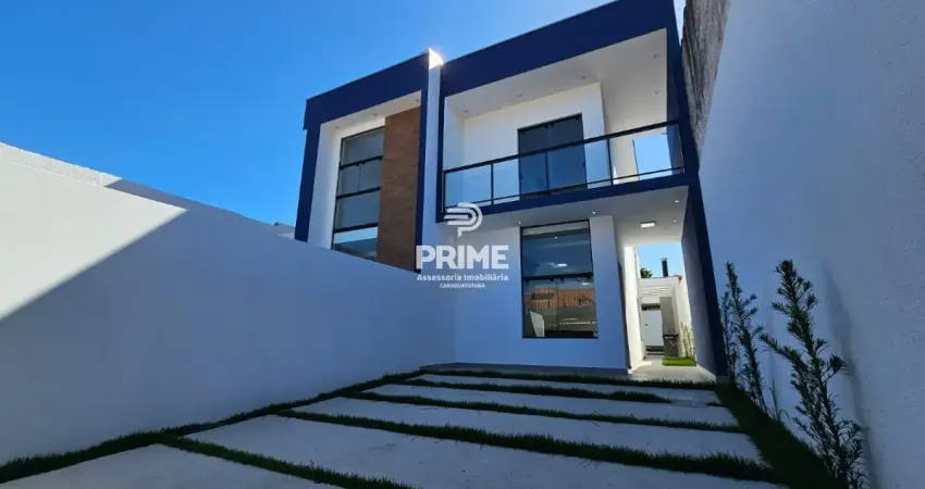 Sobrado com piscina à venda, 150 m² por r$ 650.000,00 praia do porto novo caraguatatuba/sp