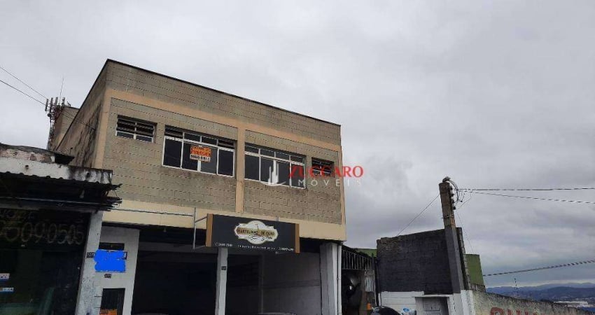 Sala para alugar, 30 m² por r$ 972,50/mês - jardim cumbica - guarulhos/sp