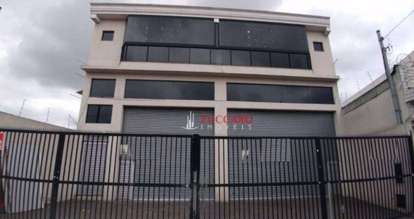 Salão para alugar, 400 m² por r$ 12.500,00/mês - vila nilo - são paulo/sp