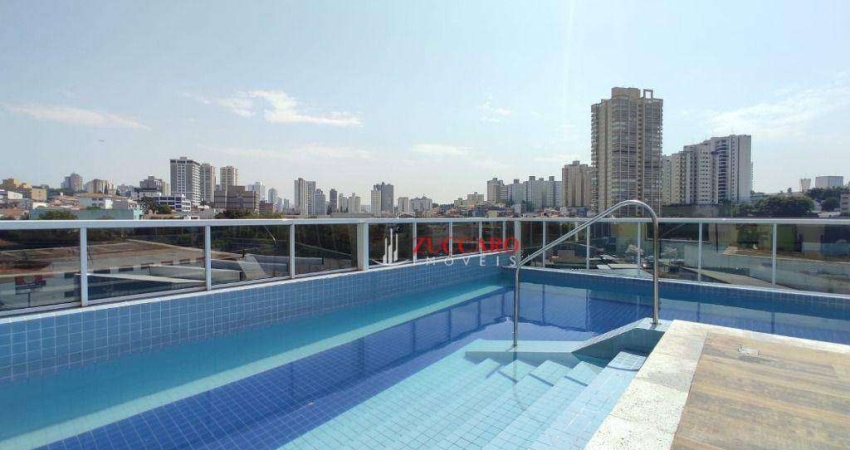 Studio com 1 dormitório para alugar, 36 m² por R$ 2.695,00/mês - Centro - Guarulhos/SP