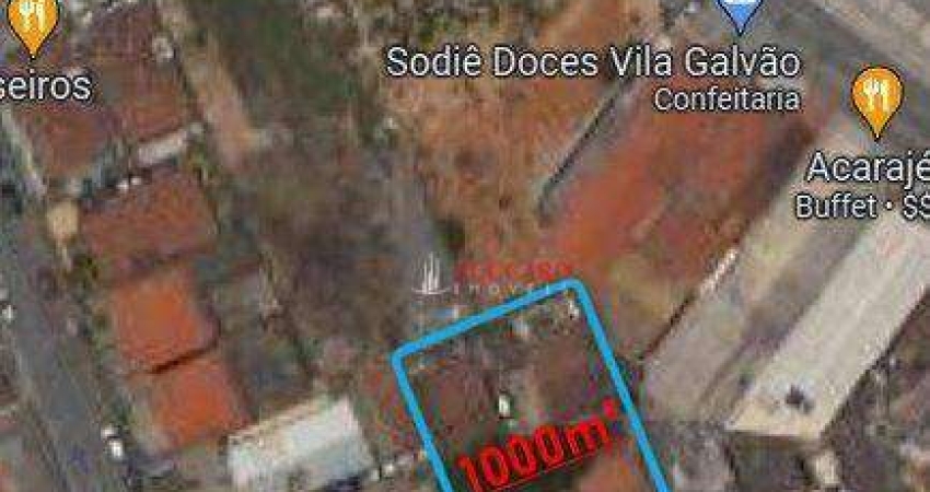´ÁREA P VENDA E INCORPORAÇÃO, COM 1000 m² por R$ 3.000.000 - Vila Galvão - Guarulhos/SP