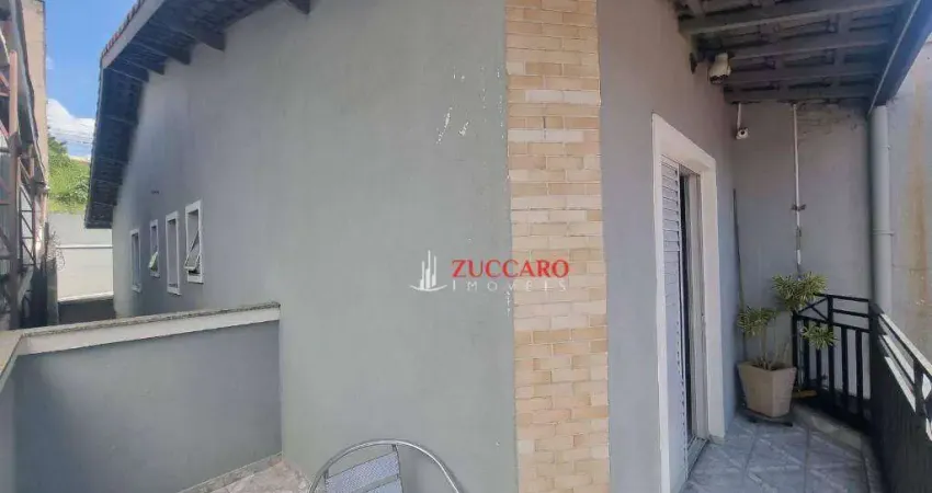 Sobrado à venda, 145 m² por r$ 580.000,01 - parque continental ii - guarulhos/sp