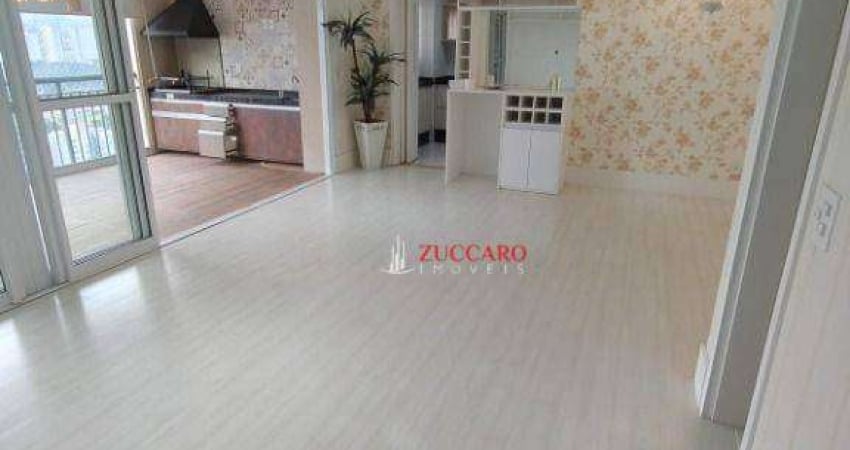Apartamento com 3 dormitórios, 122 m² - venda por R$ 1.380.000,00 ou aluguel por R$ 9.307,40/mês - Jardim Flor da Montanha - Guarulhos/SP