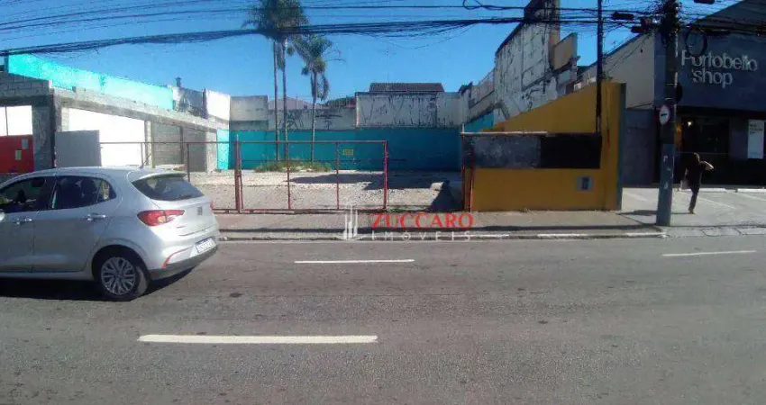 Terreno para alugar, 569 m² por R$ 31.503,00/mês - Jardim Santa Mena - Guarulhos/SP