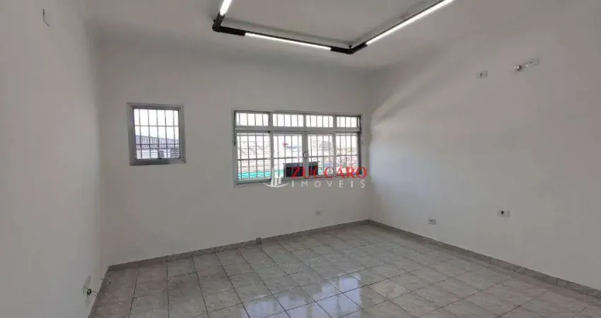 Sala para alugar, 40 m² por R$ 1.340,01/mês - Vila Flórida - Guarulhos/SP