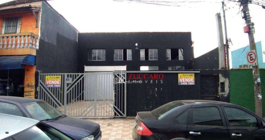 Salão à venda, 218 m² por R$ 865.000,00 - Taboão - Guarulhos/SP