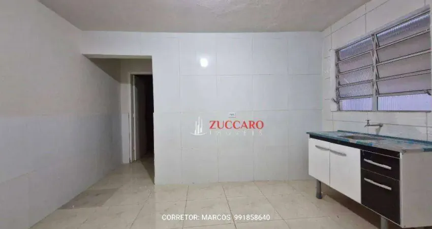 Casa com 1 dormitório para alugar, 65 m² por r$ 830,01/mês - parque continental ii - guarulhos/sp