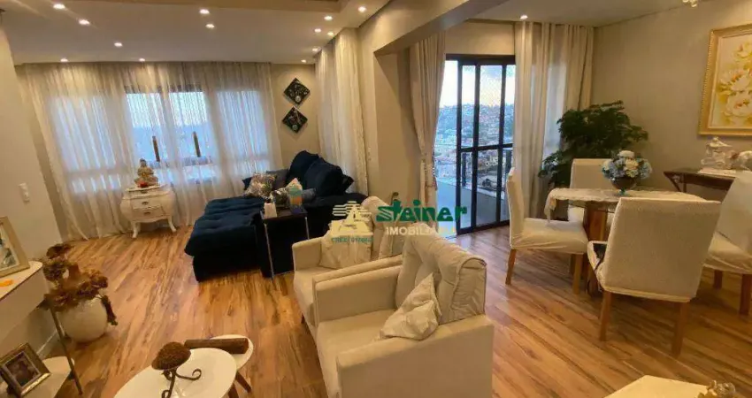 Apartamento com 3 dormitórios à venda, 144 m² por r$ 840.000,00 - vila galvão - guarulhos/sp