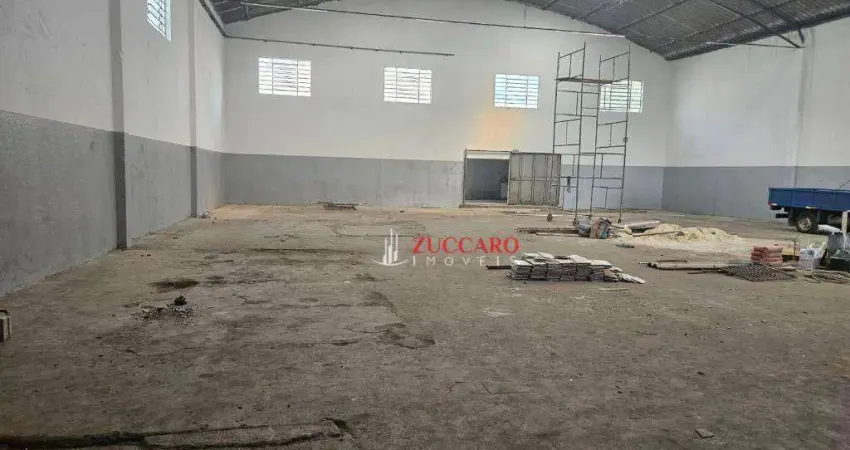 Galpão para alugar, 700 m² por R$ 21.100,00/mês - Cumbica - Guarulhos/SP