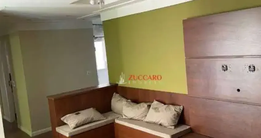 Apartamento com 3 dormitórios para alugar, 68 m² por R$ 3.129,79/mês - Vila Augusta - Guarulhos/SP