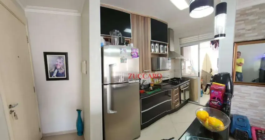 Apartamento com 3 dormitórios à venda, 54 m² por r$ 350.000,00 - ponte grande - guarulhos/sp
