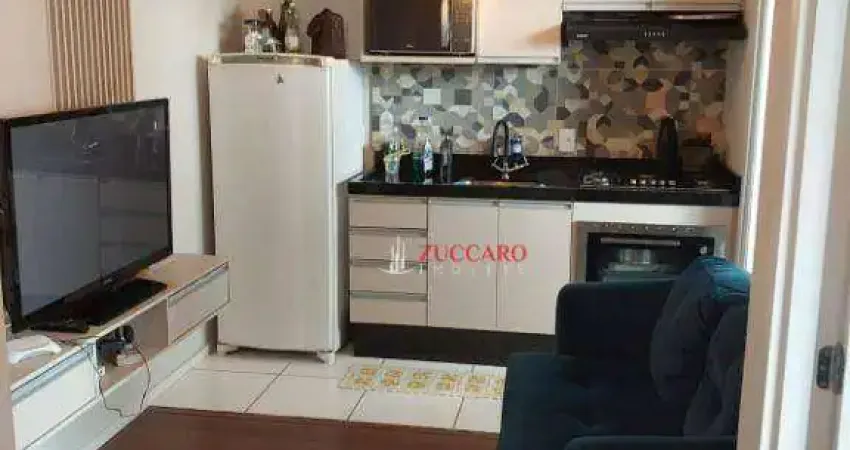 Apartamento com 2 dormitórios com suíte à venda, 45 m² - Vila Itapegica - Guarulhos/SP