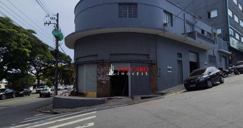 Salão comercial para alugar, 250m² por R$8800/mês - Vila Moreira - Guarulhos/SP