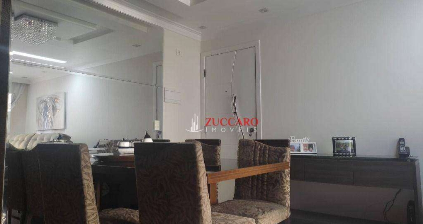 Apartamento com 3 dormitórios à venda, 76 m² por R$ 630.000,00 - Picanco - Guarulhos/SP