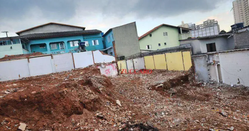 Terreno à venda, 600 m² por R$ 1.500.000,00 - Vila Paulista - Guarulhos/SP