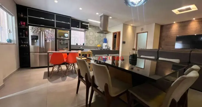 Sobrado com 3 dormitórios e 3 vagas à venda, 196m² por R$ 1.590.000 - Vila Carrão - São Paulo/SP