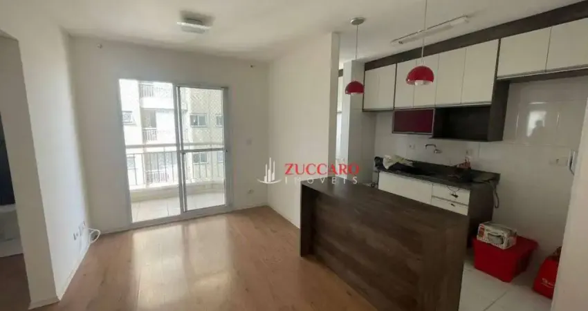 Apartamento com 2 dormitórios para alugar, 50 m² por R$ 2.230,00/mês - Gopoúva - Guarulhos/SP