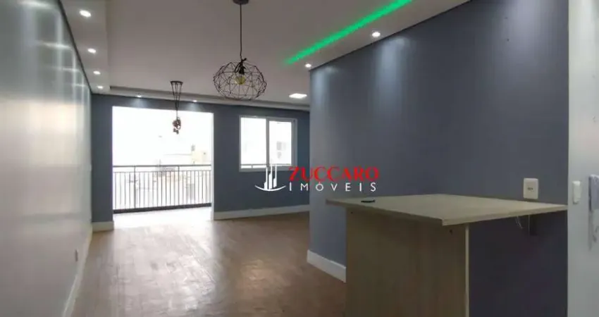 Apartamento com 2 dormitórios, 75 m² - venda por r$ 580.000,00 ou aluguel por r$ 4.600,00/mês - bosque maia - guarulhos/sp